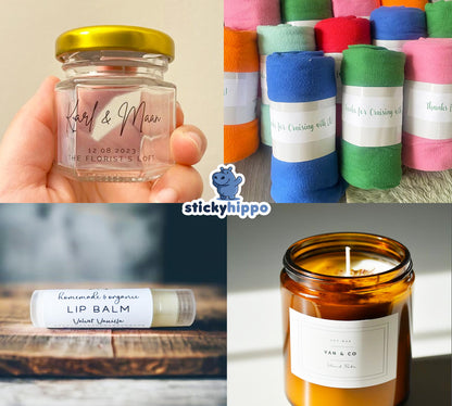 Custom Rectangle Vinyl Stickers