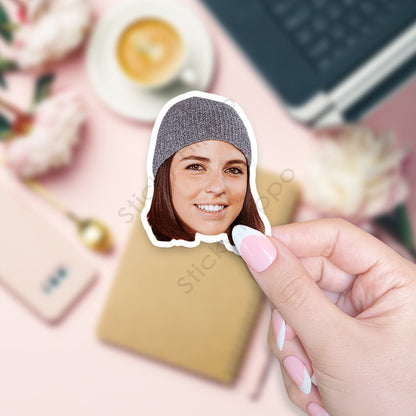 Any Size Personalized Custom Face Stickers or Temporary Tattoos | Personalized Baby, Kid, Boyfriend, Girlfriend, Face Stickers or Tattoos
