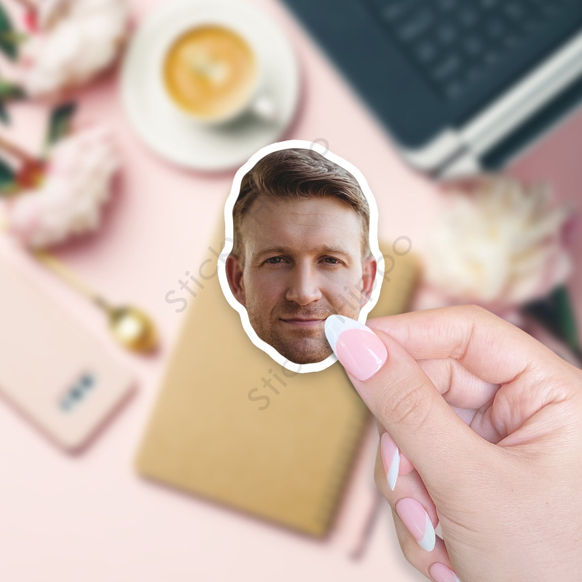 Any Size Personalized Custom Face Stickers or Temporary Tattoos | Personalized Baby, Kid, Boyfriend, Girlfriend, Face Stickers or Tattoos