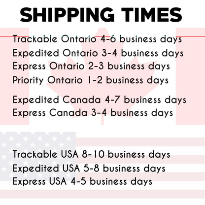 Shipping Upgrades For Canada / USA