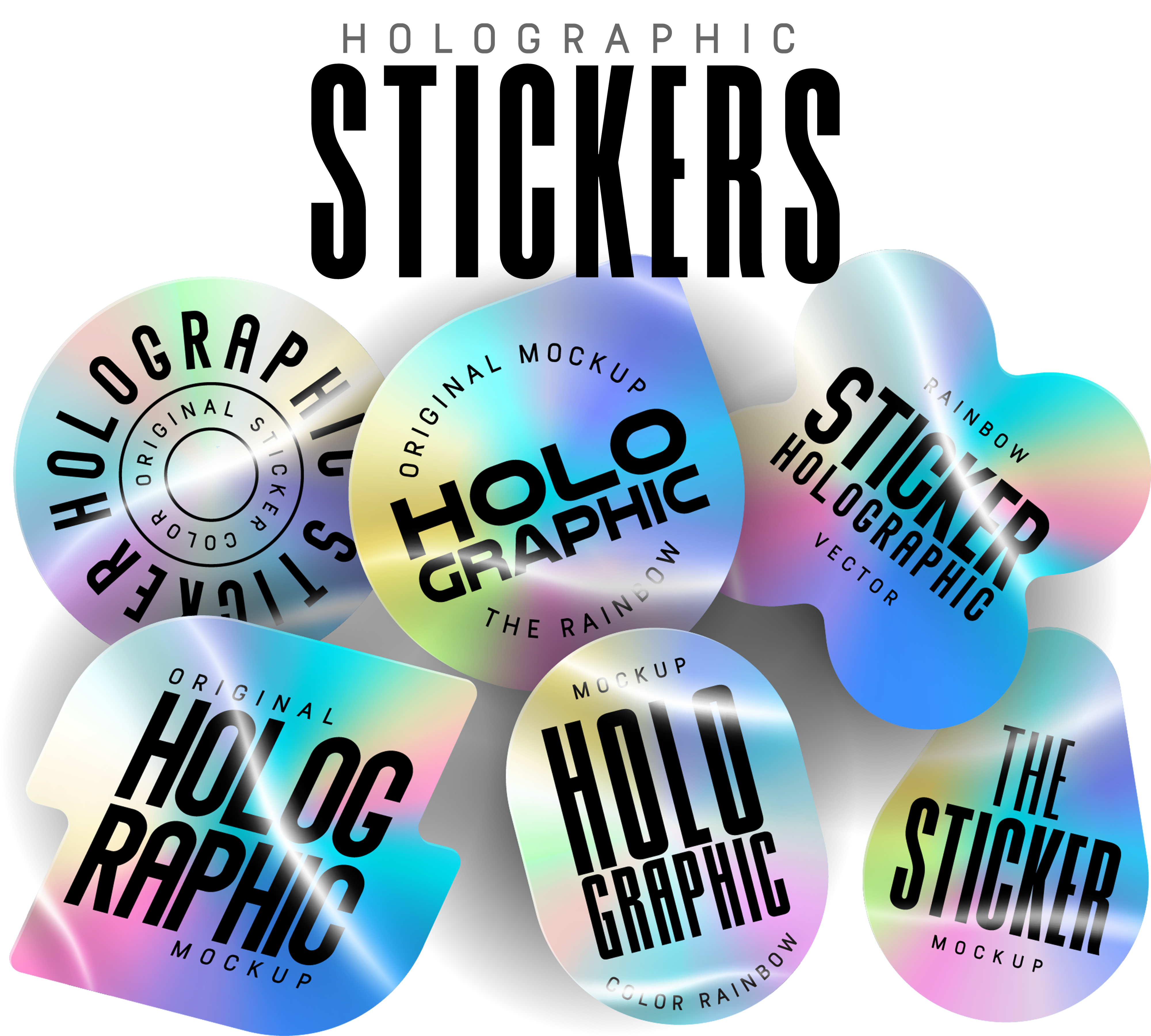 Custom Holographic Stickers